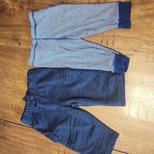 2 PAIR SZ 9 MONTH PANTS